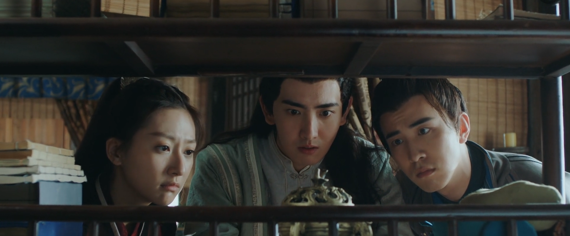 Yu Yue, Li Chuan and Chen Ye Li in "Chong Ming Wei"