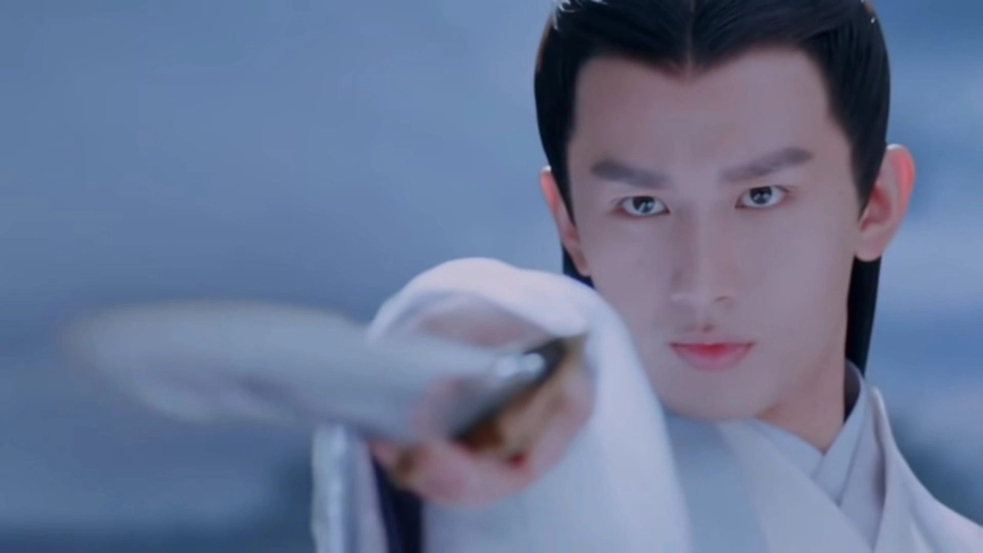 Cheng Yi as Lin Jing Yu in 2016 Wuxia CDrama "Legend of Chusen"/"Noble Aspirations"